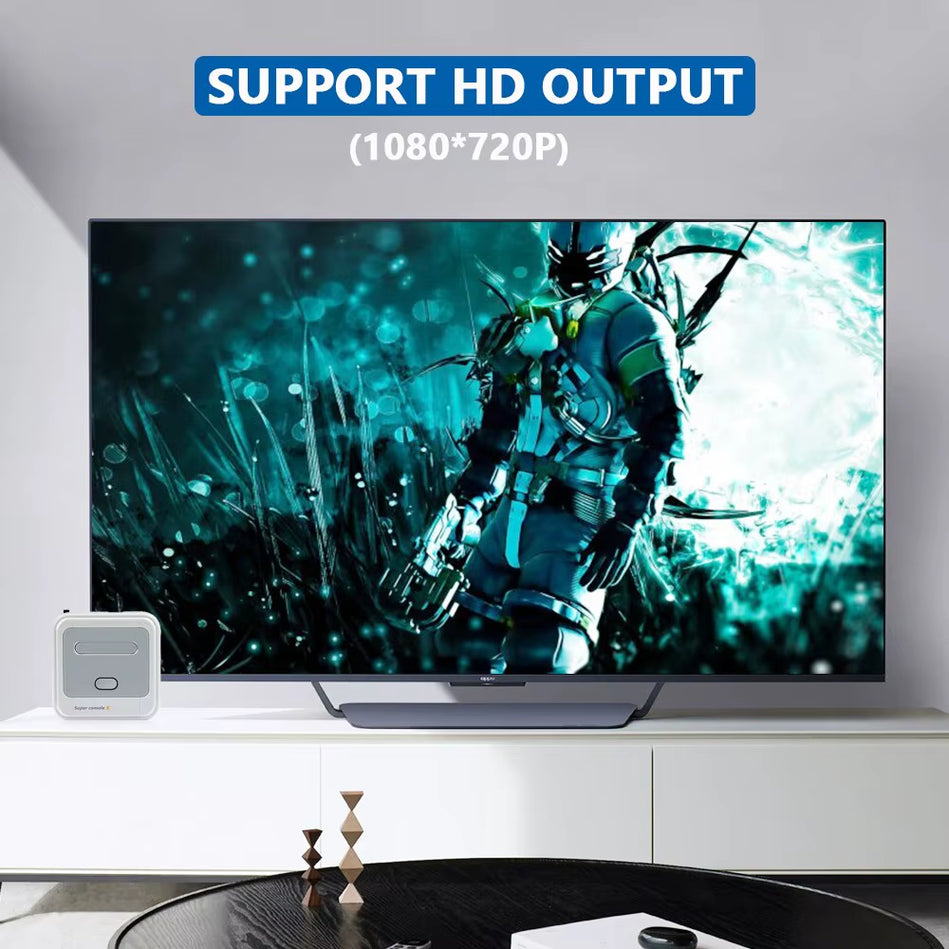 KINHANK Game Box Super Console X Consola De Videojuegos Retro Compatible Con 90000 Juegos 50 Emuladores Para PS1/PSP/MAME/DC Con Controladores