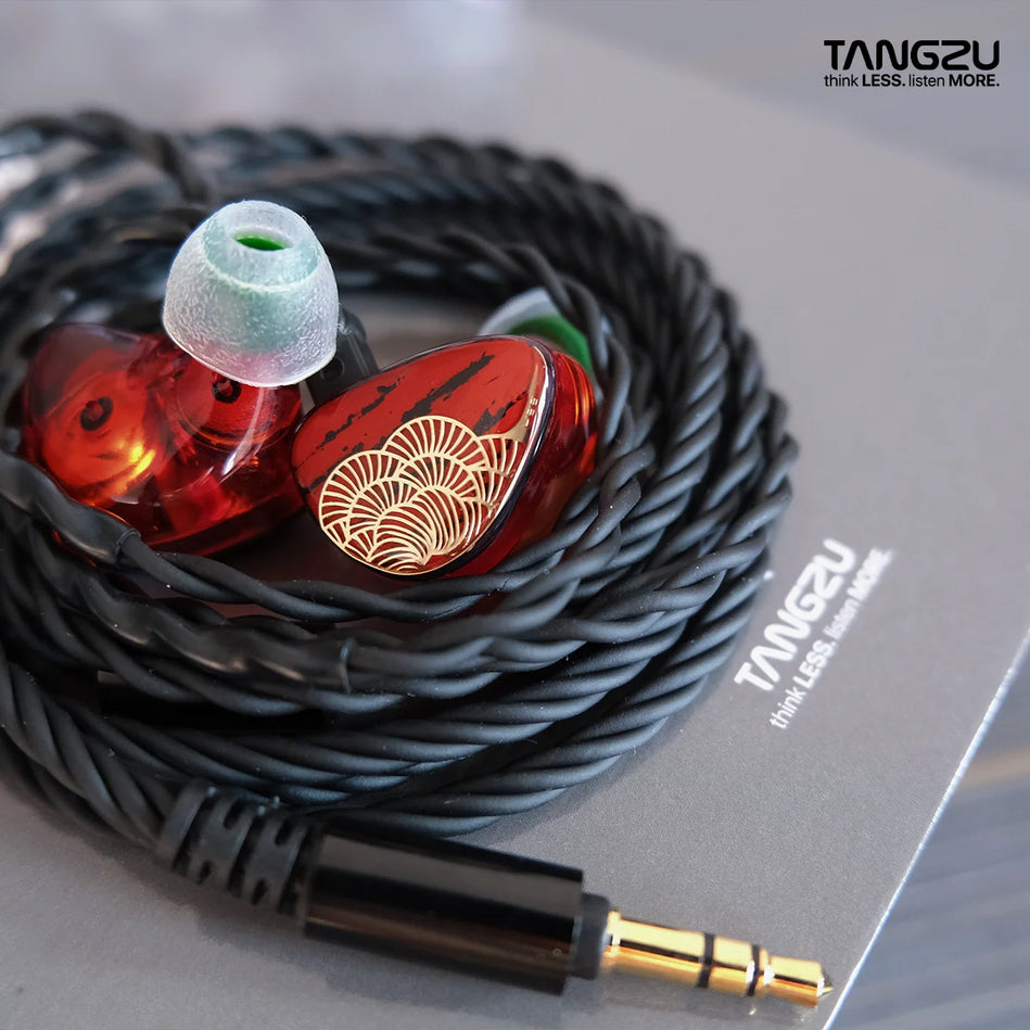 Auriculares In-Ear TANGZU Xuan Nv | Monitores Hi-Fi Dual DD con Cable Desmontable de 0,78 mm