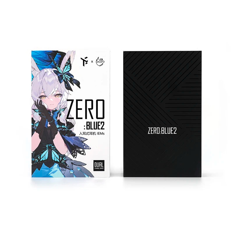 TRUTHEAR Zero BLUE2 | Auriculares In-Ear Dual Driver con Cable Desmontable 0,78 mm – Enchufe 3,5 mm