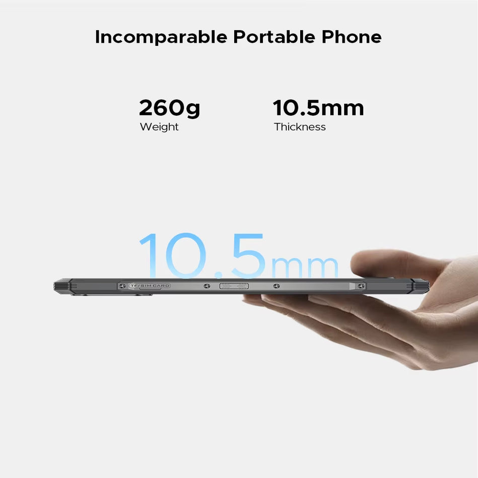 DOOGEE Blade GT Ultra 5G Teléfono Resistente Dimensión 7300 6,72 ''16GB + 512GB Efecto De Luz LED Teléfono Inteligente Ultrafino