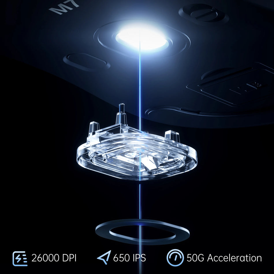 MCHOSE M7 Inalámbrico, PAW3950