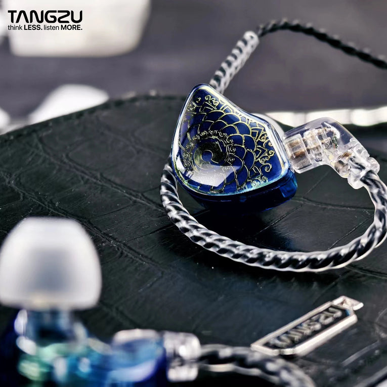 IEM Auriculares In-Ear TANGZU Wan’er | Hi-Fi 10mm Dinámicos con Micrófono y Cable Desmontable 0,78 mm