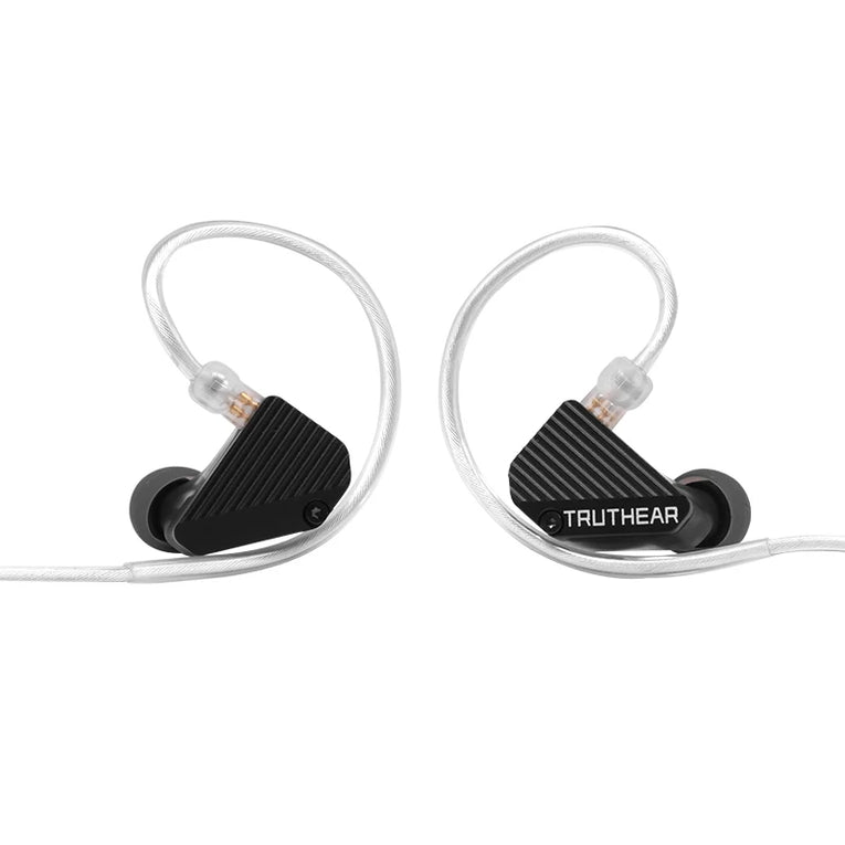 TRUTHEAR Pure | Auriculares In-Ear Híbridos 1DD + 3BA con Cable Desmontable 0,78 mm – Enchufe 3,5 mm