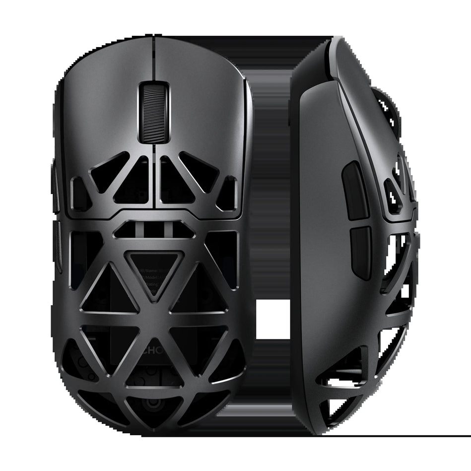 MCHOSE AX5 Ratón Inalámbrico 8Khz Polling PAW 3395 Sensor Óptico 56G 2,4 Ghz/Bt/Con Cable Triodo 130H Batería Aleación De Magnesio