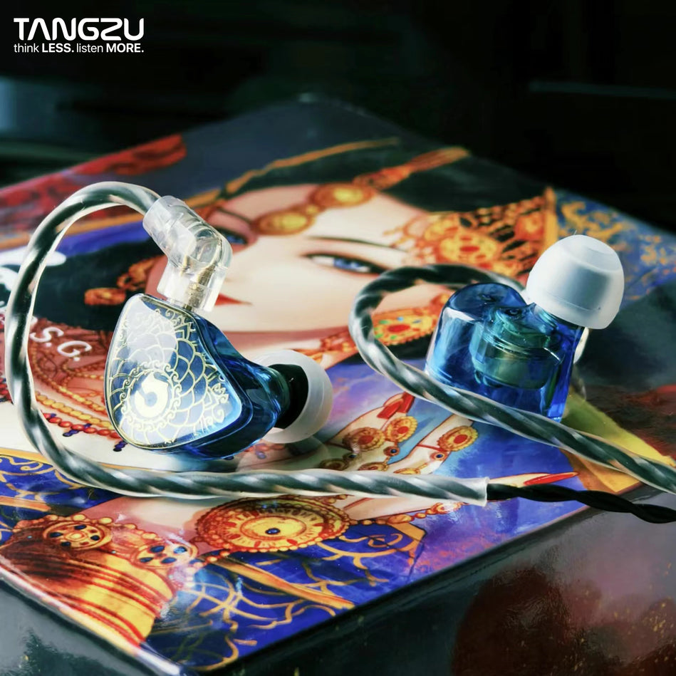 IEM Auriculares In-Ear TANGZU Wan’er | Hi-Fi 10mm Dinámicos con Micrófono y Cable Desmontable 0,78 mm