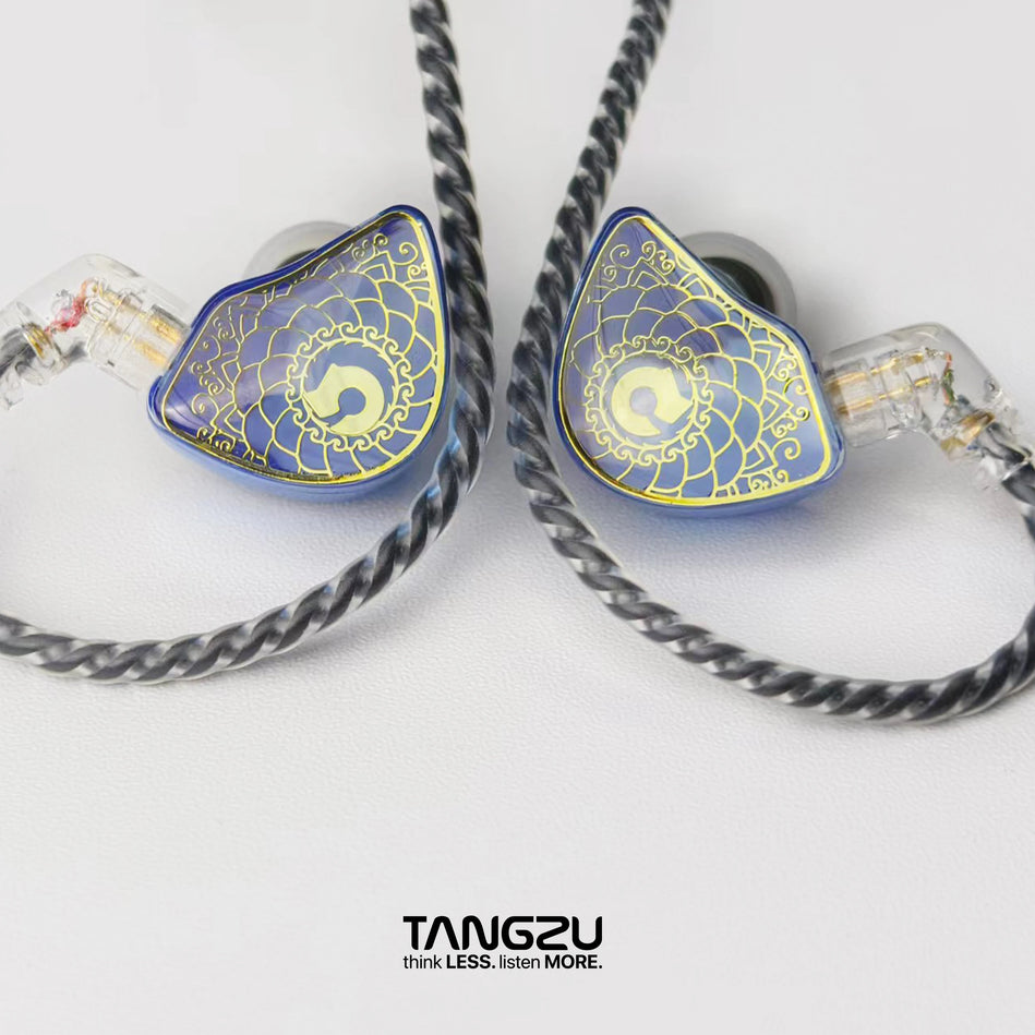 IEM Auriculares In-Ear TANGZU Wan’er | Hi-Fi 10mm Dinámicos con Micrófono y Cable Desmontable 0,78 mm