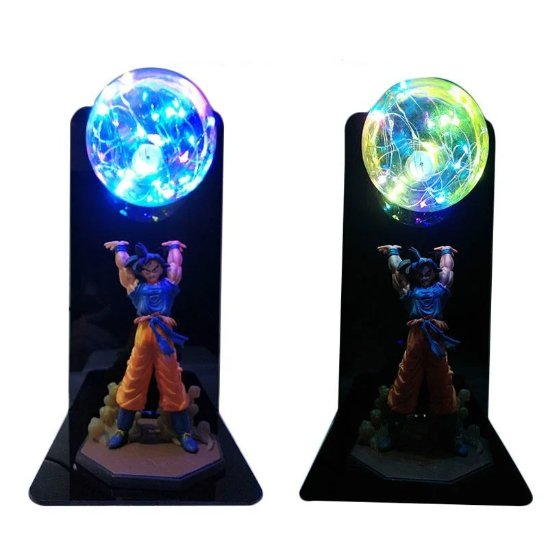 Lámpara DIY LED de figura de acción de Goku de Dragon Ball - Miura Vault