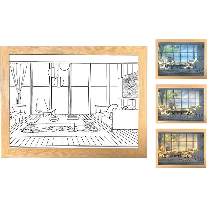 Cuadro LED interior - Miura Vault