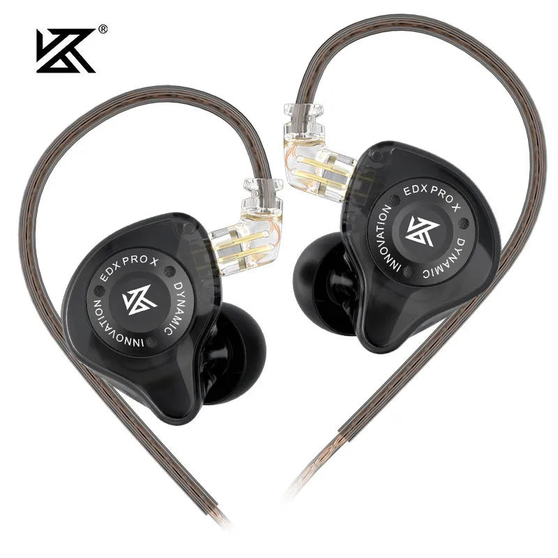 KZ EDX PRO X – Auriculares In-Ear HIFI con Graves Potentes y Diseño Deportivo