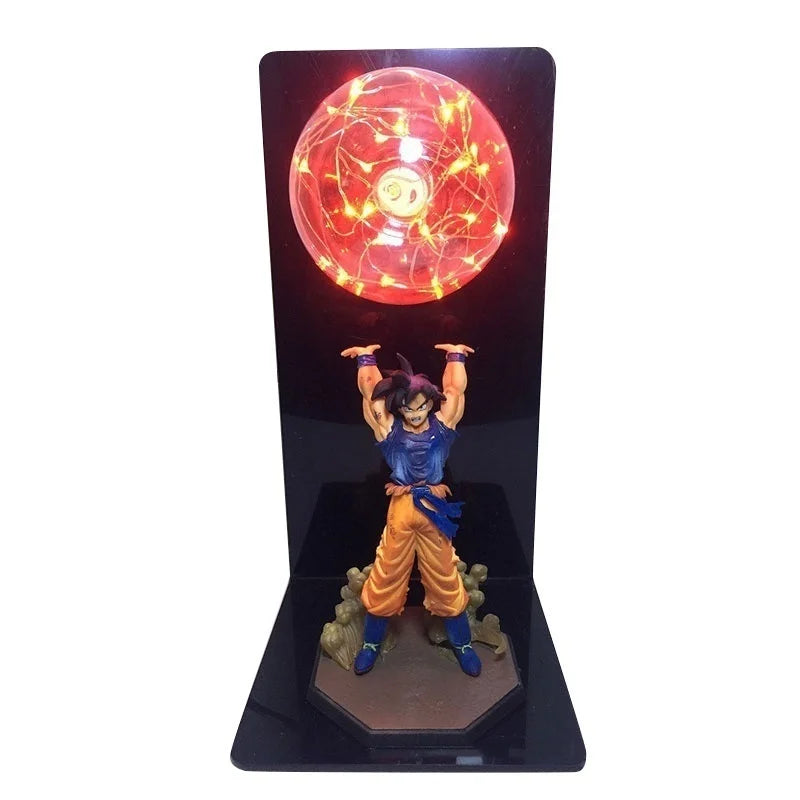 Lámpara DIY LED de figura de acción de Goku de Dragon Ball - Miura Vault