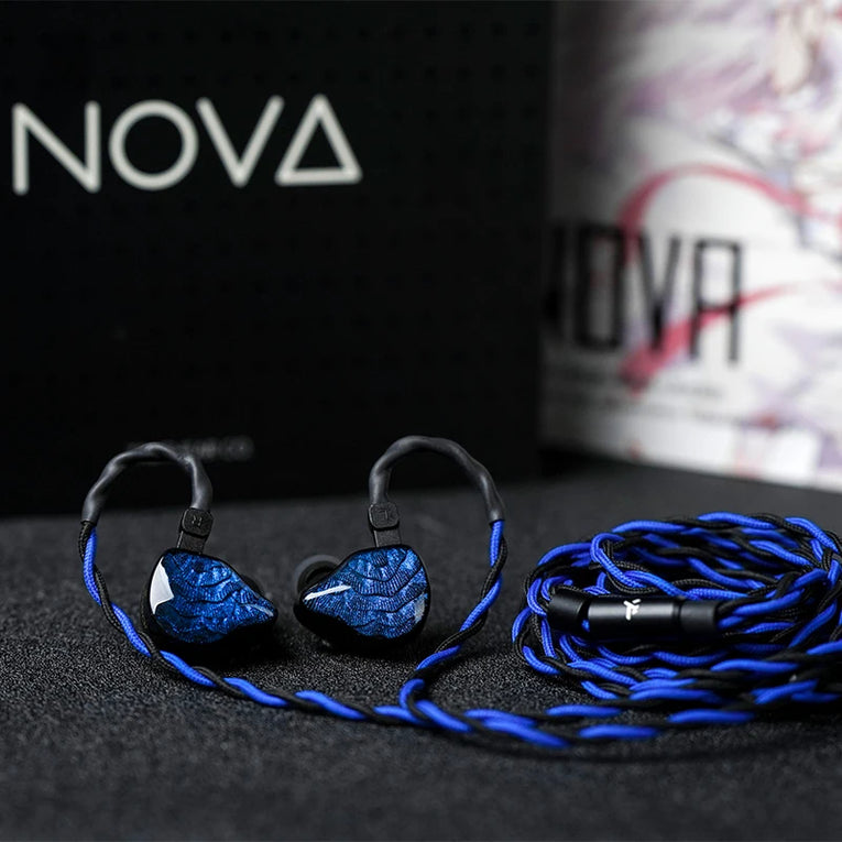 TrutHear NOVA 1Dynamic 4 | Auriculares In-Ear Balanceados con Cable Desmontable 0,78 mm – 2 Pines