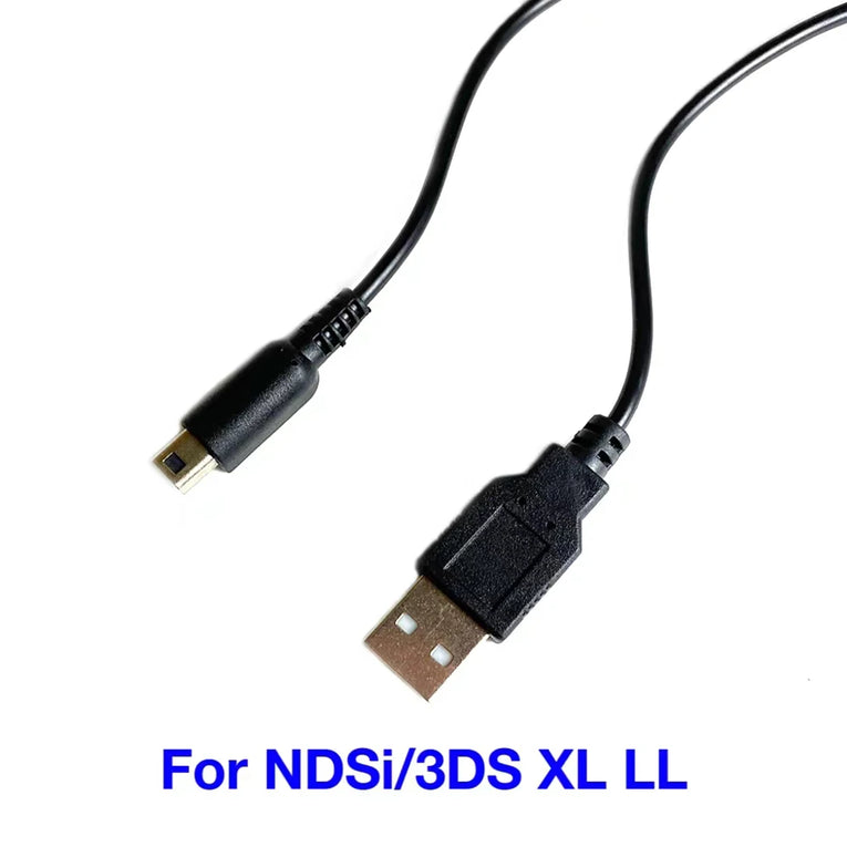 USB Cable De Alimentación De Carga Para DS Lite DSL NDSL Para Ndsi 3DS Nuevo 3DS XL LL NDS GBA SP