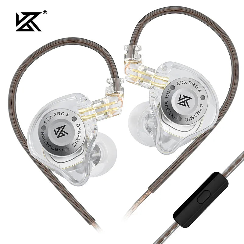KZ EDX PRO X – Auriculares In-Ear HIFI con Graves Potentes y Diseño Deportivo