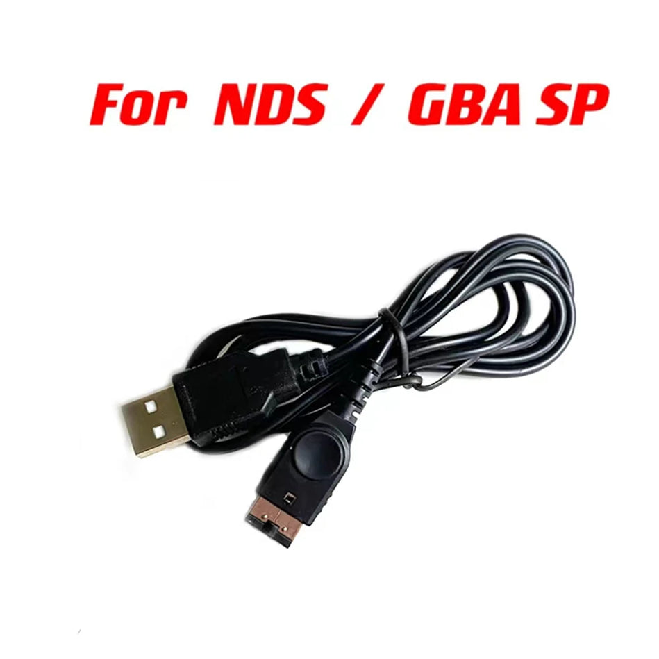 USB Cable De Alimentación De Carga Para DS Lite DSL NDSL Para Ndsi 3DS Nuevo 3DS XL LL NDS GBA SP