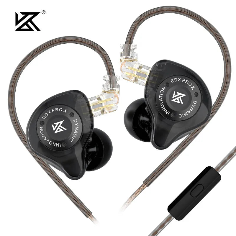 KZ EDX PRO X – Auriculares In-Ear HIFI con Graves Potentes y Diseño Deportivo