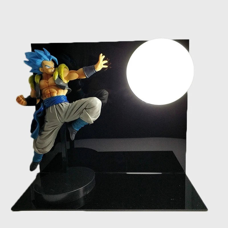 Lámpara DIY LED de figura de acción de Goku de Dragon Ball - Miura Vault