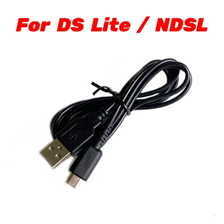 USB Cable De Alimentación De Carga Para DS Lite DSL NDSL Para Ndsi 3DS Nuevo 3DS XL LL NDS GBA SP