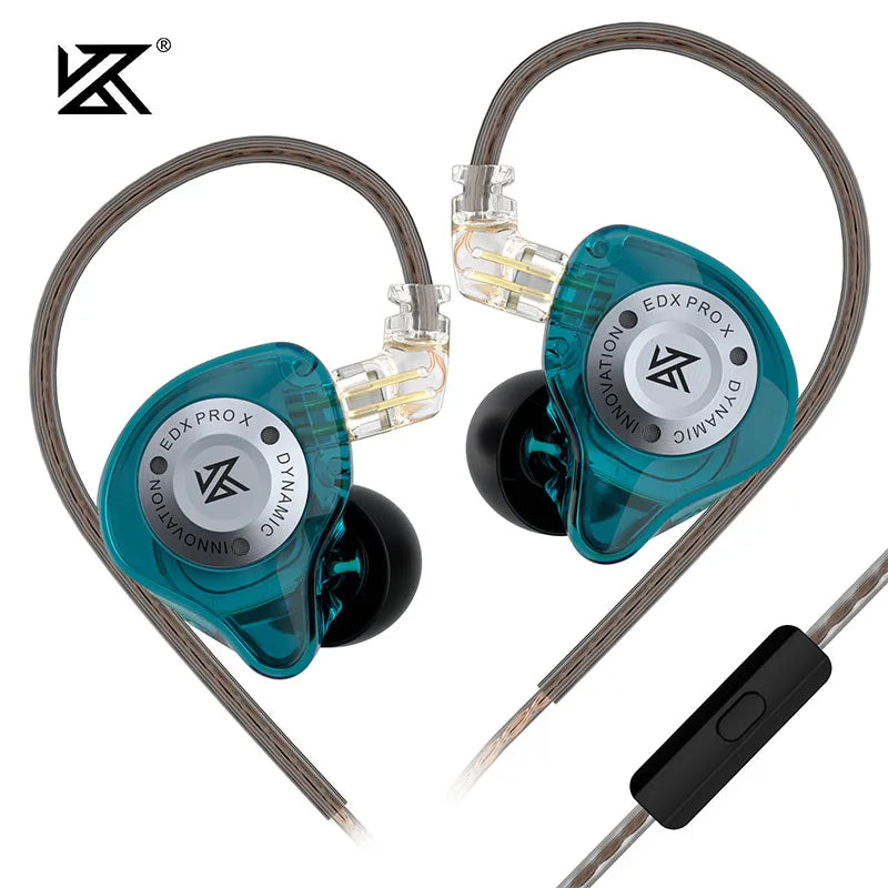 KZ EDX PRO X – Auriculares In-Ear HIFI con Graves Potentes y Diseño Deportivo