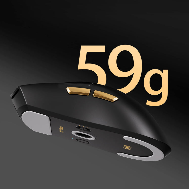 MCHOSE K7 Ultra Inalámbrico Tres Modos Ratón Ligero Paw3950