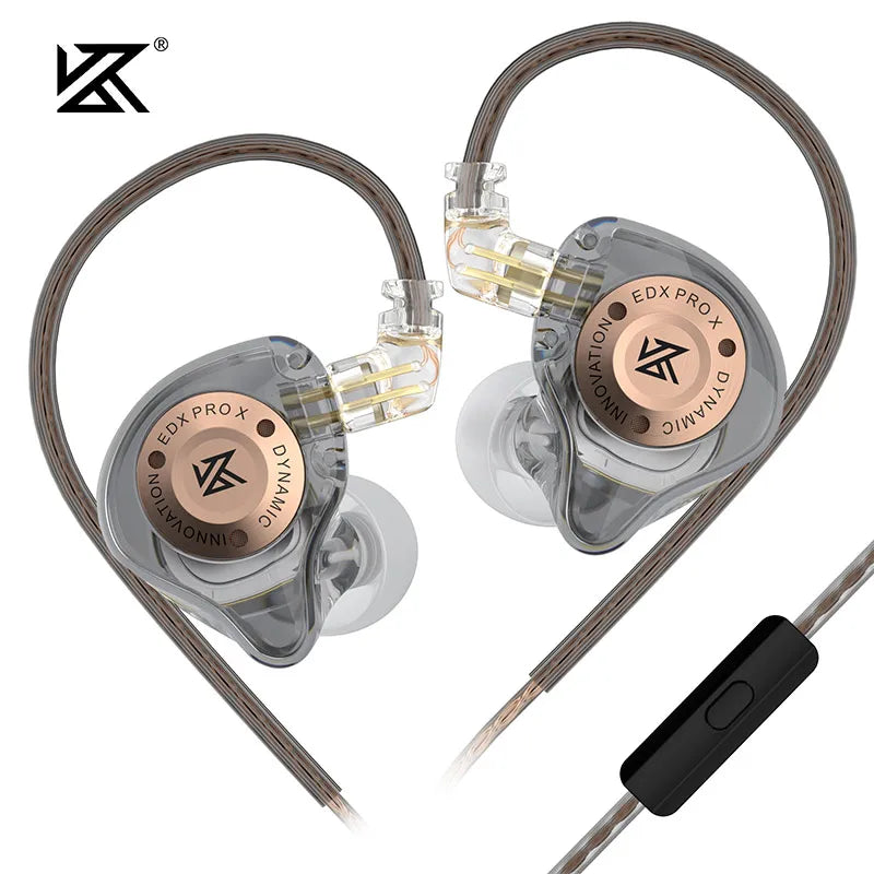 KZ EDX PRO X – Auriculares In-Ear HIFI con Graves Potentes y Diseño Deportivo