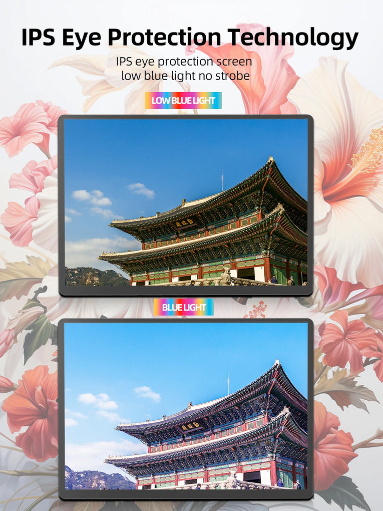 ZSUS Monitor Portátil 14” 2K (2160×1440, 60Hz) – Pantalla Externa para PC, Laptop, Xbox, PS4/PS5, Switch y Móvil