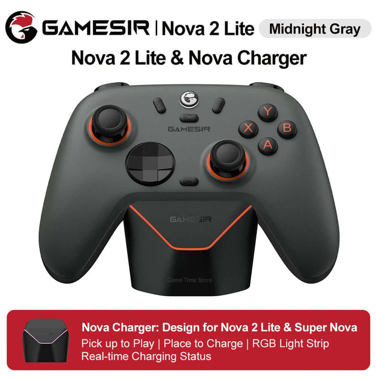 Gamesir Nova 2 Lite Mando Para PC Nintendo Switch 2 Controlador Inalámbrico Hall Trigger Mecánico