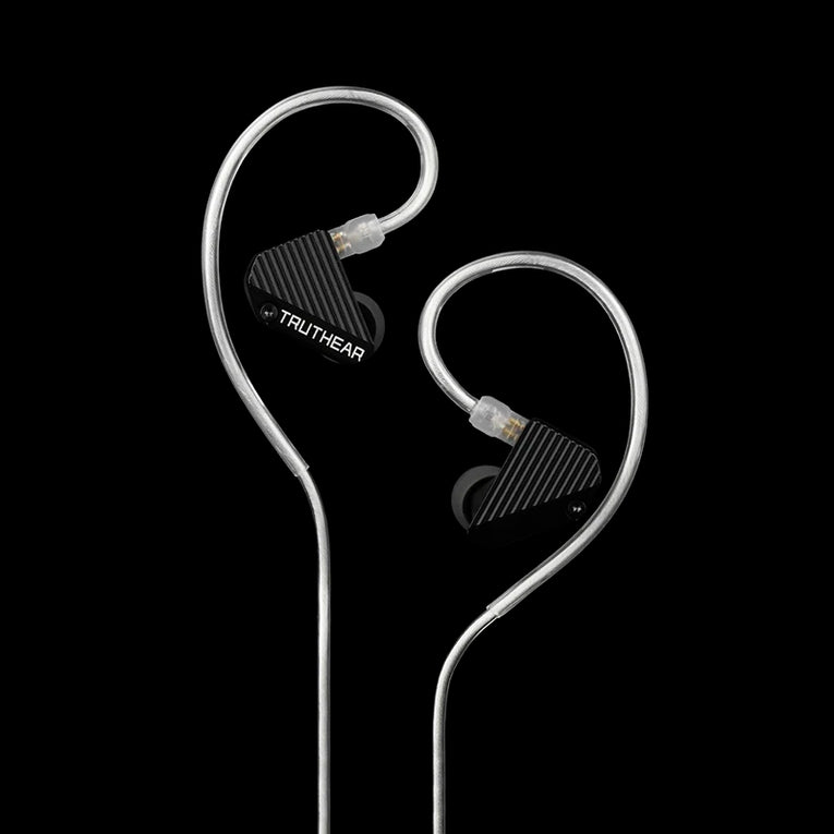 TRUTHEAR Pure | Auriculares In-Ear Híbridos 1DD + 3BA con Cable Desmontable 0,78 mm – Enchufe 3,5 mm