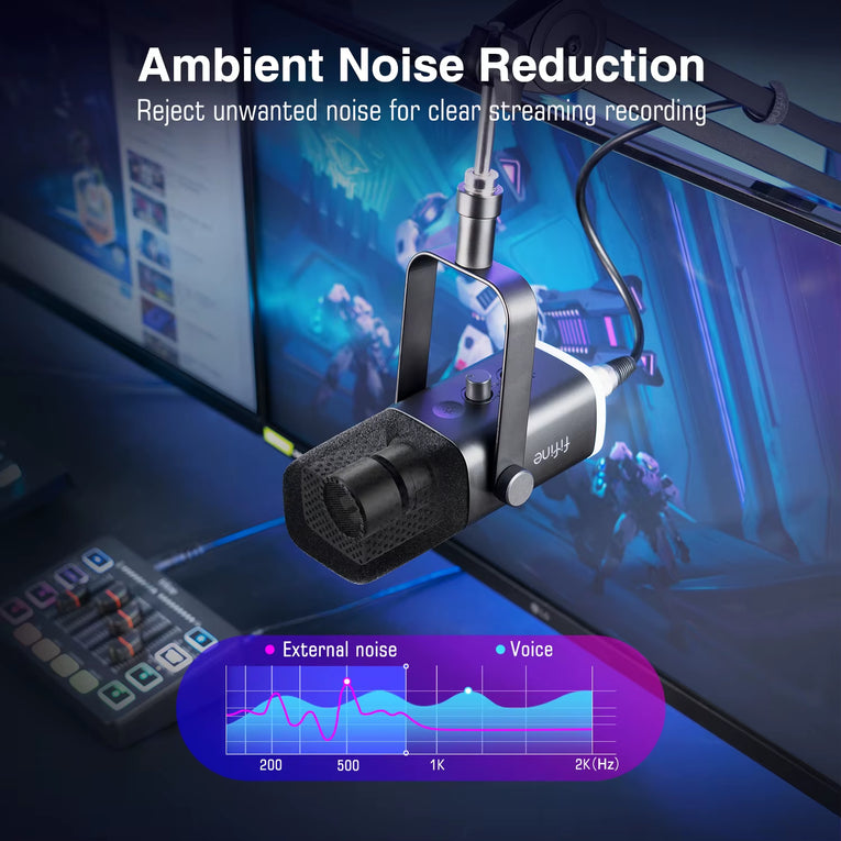 Kit De Audio Para Micrófono/Mezclador/Auriculares Para Retransmisión Am8/H9/Sc3 FIFINE