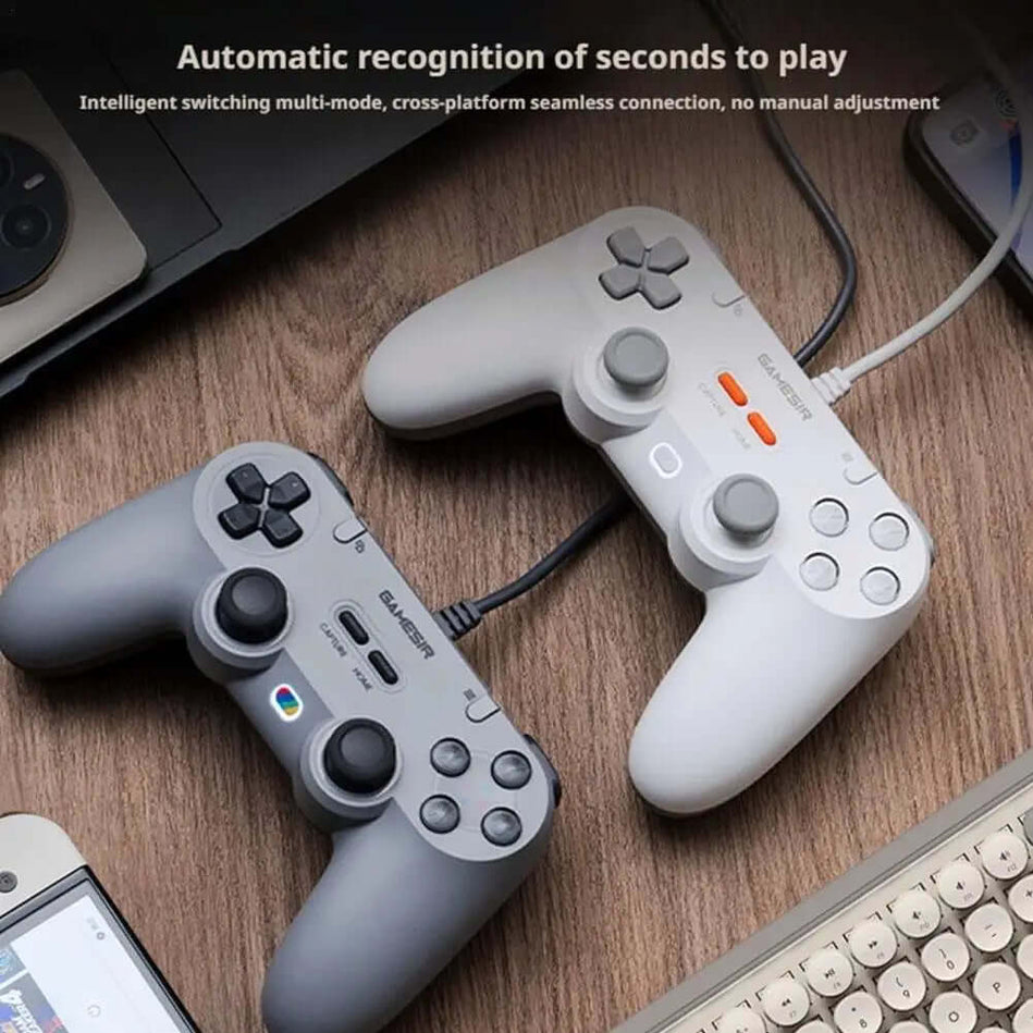 Gamesir T3 Lite Mando Con Cable De Efecto Hall Con Joystick Para Pc/Steam/Switch