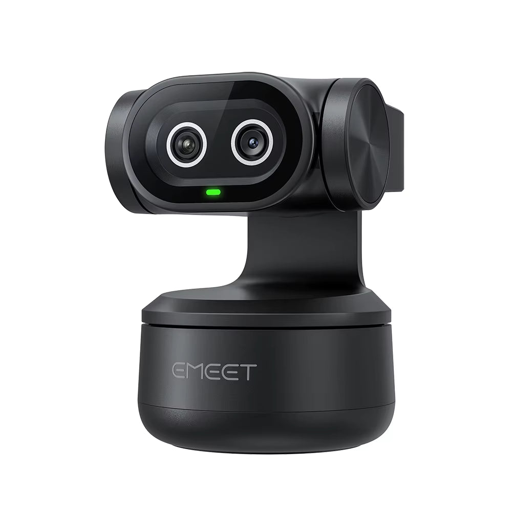 Cámara Web 4K EMEET PIXY Cámara De Vídeo De Seguimiento IA De Doble Cámara Con Sensor Sony Control y Enfoque Automático