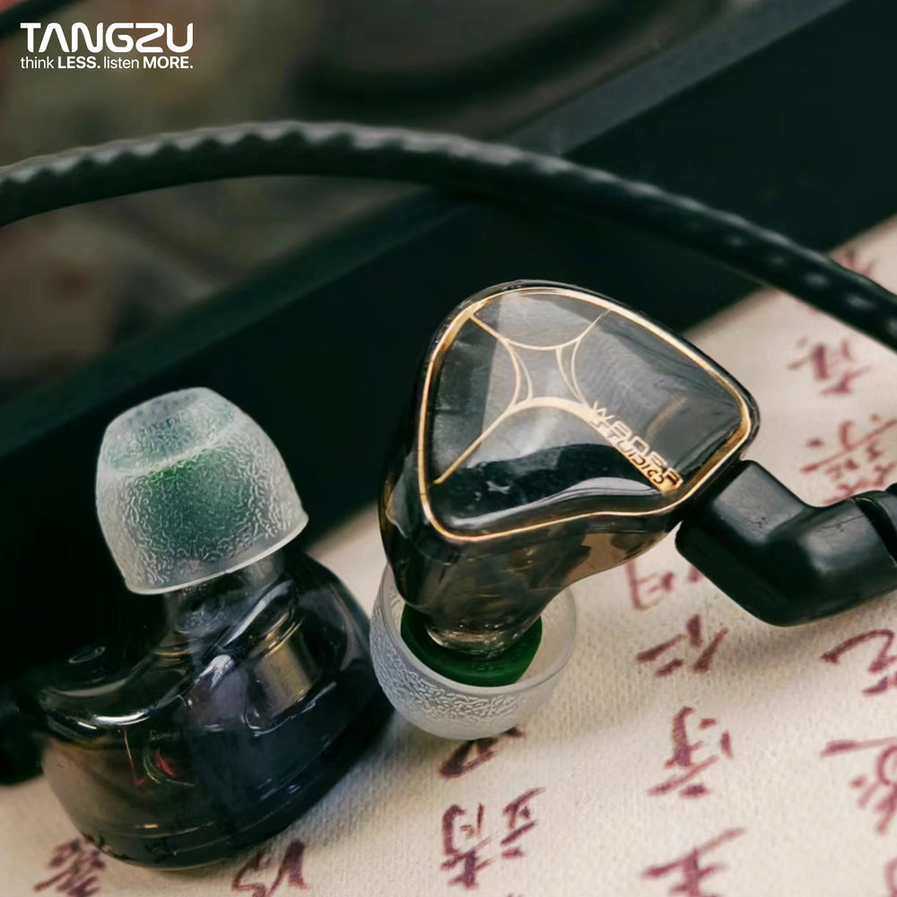 IEM Auriculares In-Ear TANGZU Wan’er S.G Studio Edition | Hi-Fi 10mm N52 Dinámicos con Doble Imán y Cámara Dual