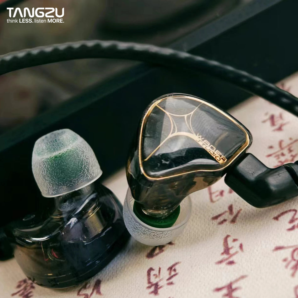 IEM Auriculares In-Ear TANGZU Wan’er S.G Studio Edition | Hi-Fi 10mm N52 Dinámicos con Doble Imán y Cámara Dual