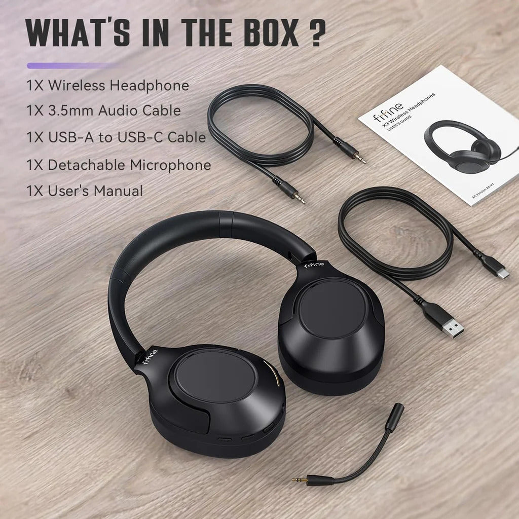 Auriculares FIFINE X3 Bluetooth - Miura Vault