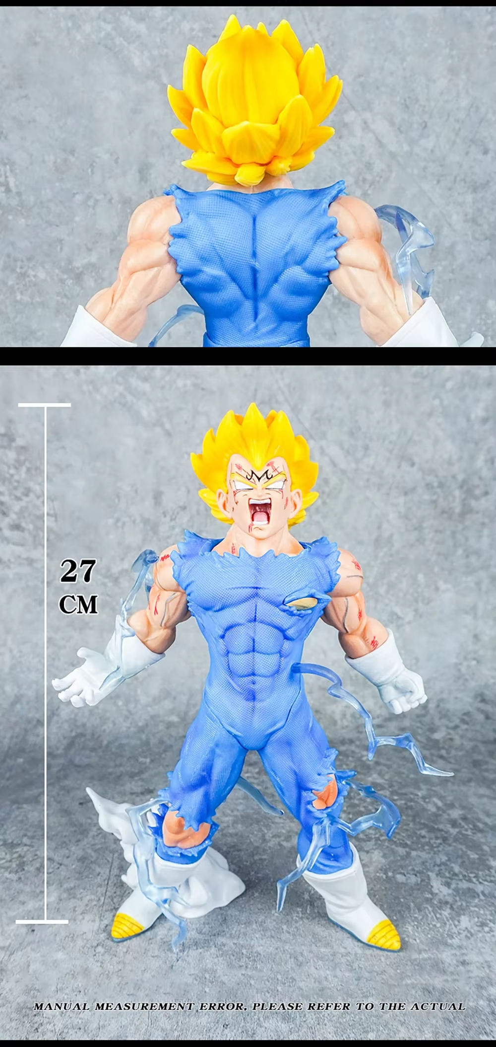 Figura Majin Vegeta Dragon Ball Z 27CM