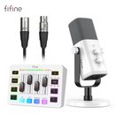 Kit De Audio Para Micrófono/Mezclador/Auriculares Para Retransmisión Am8/H9/Sc3 FIFINE 