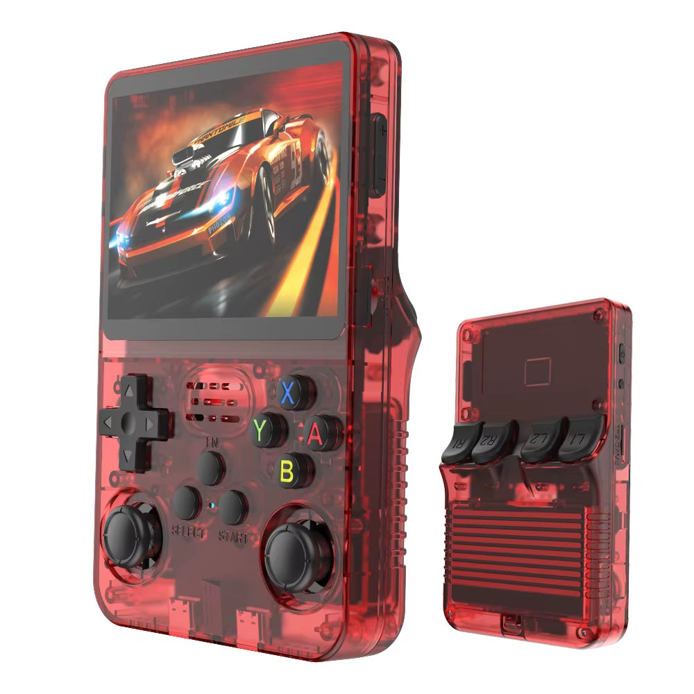Consola De Videojuegos Portátil Retro R36S, Sistema Linux, Pantalla IPS De 3,5 Pulgadas