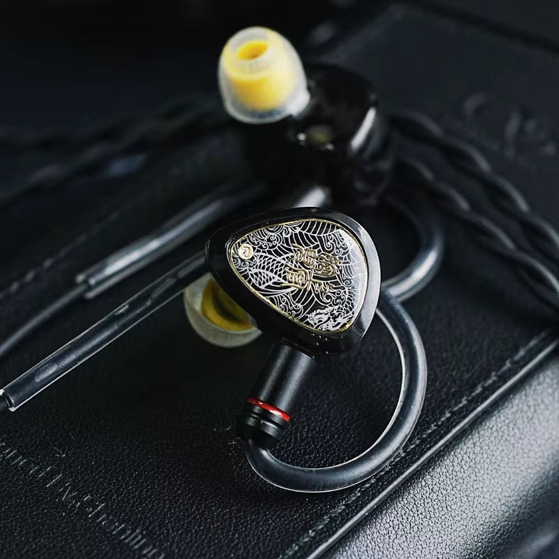 IEM Auriculares In-Ear TANGZU Wan’er SG2 | Dinámicos Hi-Fi 10mm con Cable Desmontable