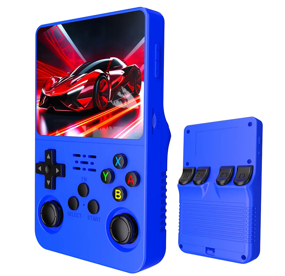 Consola De Videojuegos Portátil Retro R36S, Sistema Linux, Pantalla IPS De 3,5 Pulgadas