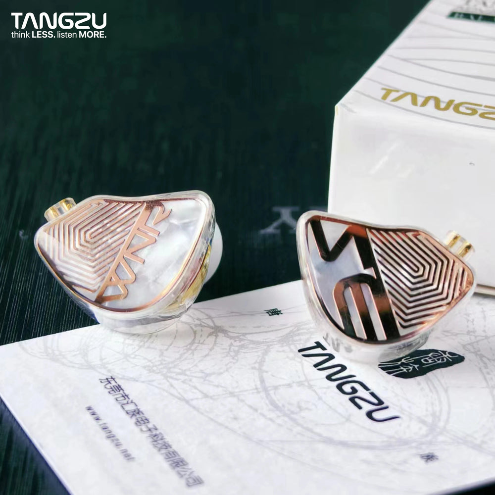 IEM Auriculares In-Ear TANGZU Wan’er S.G Studio Edition | Hi-Fi 10mm N52 Dinámicos con Doble Imán y Cámara Dual