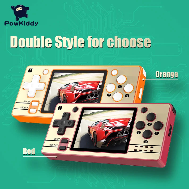 POWKIDDY-MINI Consola Q20 De Código Abierto Con Pantalla IPS De Ajuste Completo, 2,4 Pulgadas, OCA, Portátil, Retro, PS1