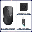 Rapoo VT9PRO - 68G Ratón Inalámbrico Ultraligero De Modo Dual Para Juegos Rendimiento De Grado Esports Sensor PAW3398 26000DPI