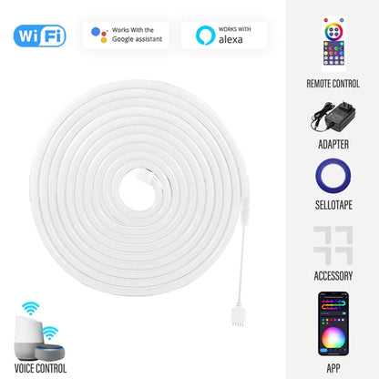 Tira de luz RGBIC Neon con WiFi