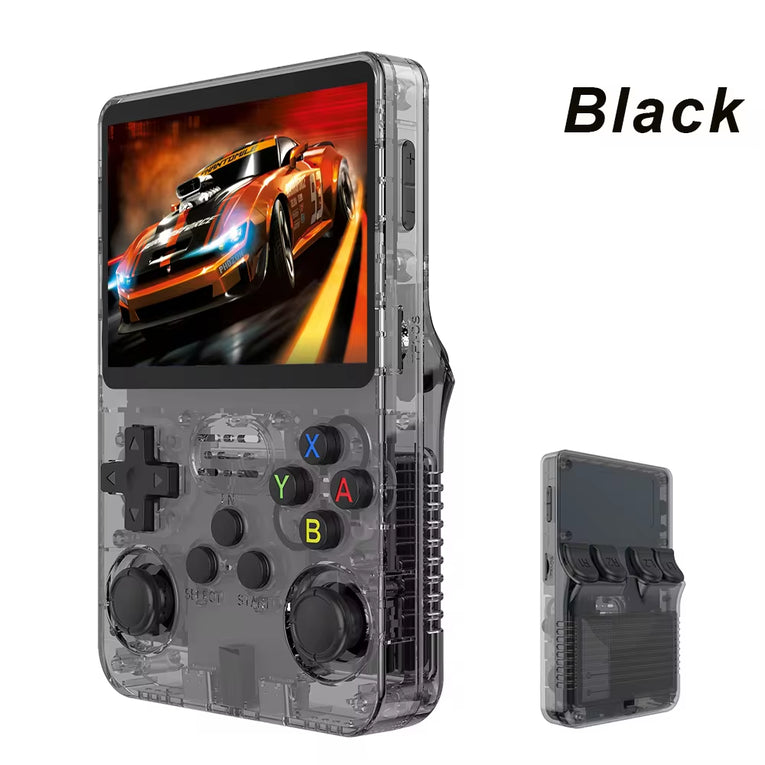 Consola De Videojuegos Portátil Retro R36S, Sistema Linux, Pantalla IPS De 3,5 Pulgadas