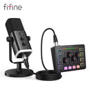 Kit De Audio Para Micrófono/Mezclador/Auriculares Para Retransmisión Am8/H9/Sc3 FIFINE 