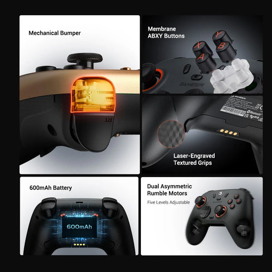 Gamesir Nova 2 Lite Mando Para PC Nintendo Switch 2 Controlador Inalámbrico Hall Trigger Mecánico