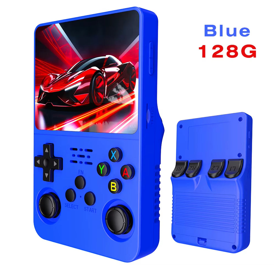 Consola De Videojuegos Portátil Retro R36S, Sistema Linux, Pantalla IPS De 3,5 Pulgadas