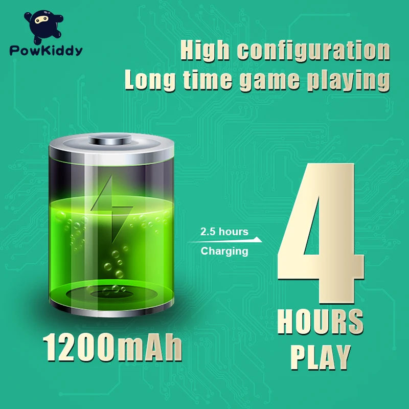 POWKIDDY-MINI Consola Q20 De Código Abierto Con Pantalla IPS De Ajuste Completo, 2,4 Pulgadas, OCA, Portátil, Retro, PS1