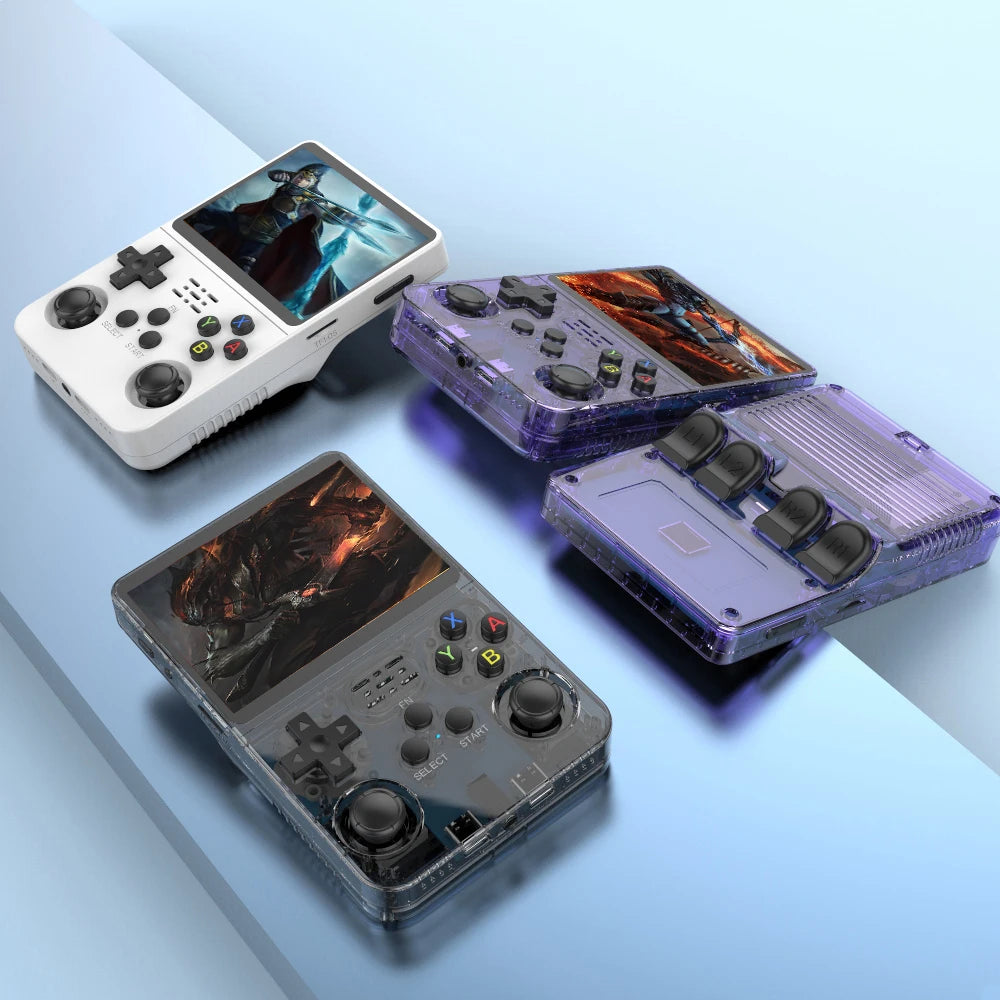 Consola De Videojuegos Portátil Retro R36S, Sistema Linux, Pantalla IPS De 3,5 Pulgadas