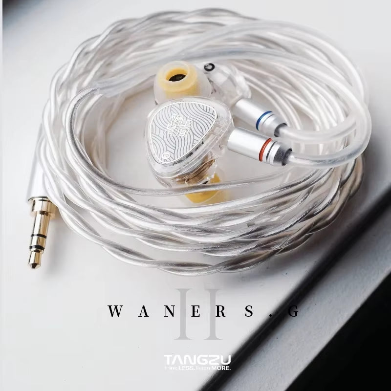 IEM Auriculares In-Ear TANGZU Wan’er SG2 | Dinámicos Hi-Fi 10mm con Cable Desmontable