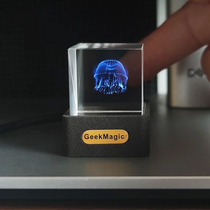 Reloj Digital de Cristal GeekMagic GIFTV - Miura Vault